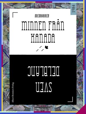 cover image of Minnen från Kanada